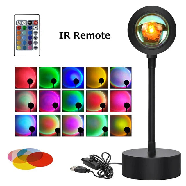 Smart Sunset Lamp Night Light Sunset Projector